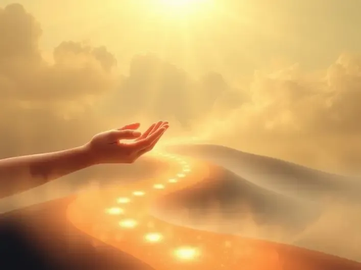 Representação de uma pessoa orando com uma Bíblia, simbolizando a luta contra a preguiça espiritual.