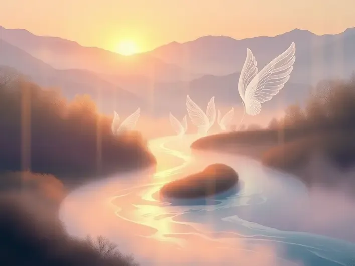 Imagem de uma pessoa refletindo sobre sua identidade em Cristo, simbolizando autovalidação e propósito.