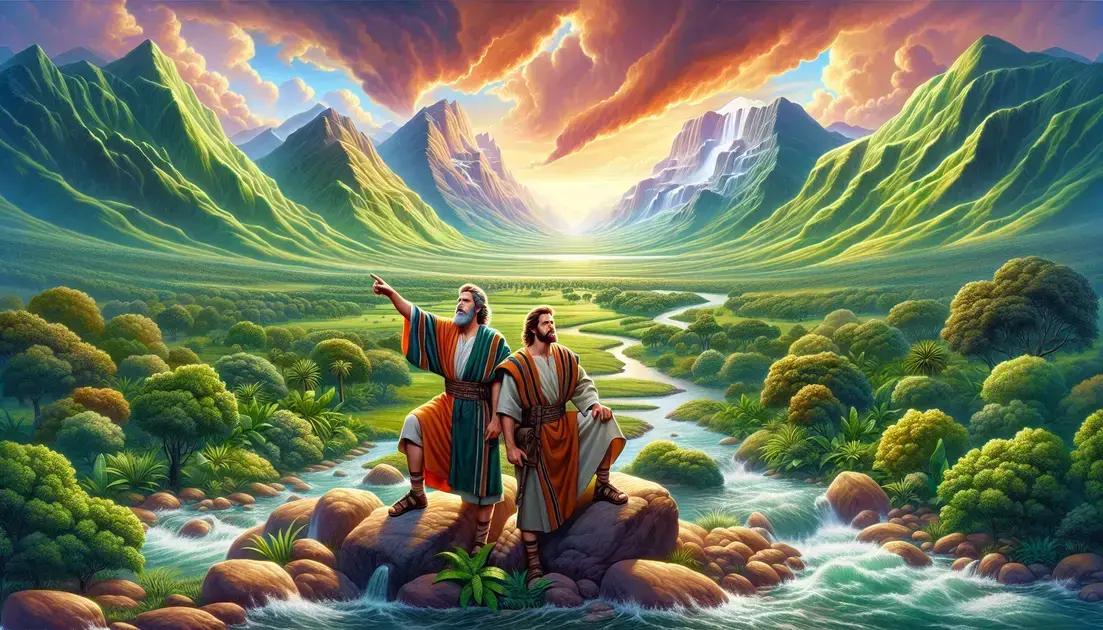 A Coragem de Josué e Calebe: Conquistando a Terra Prometida