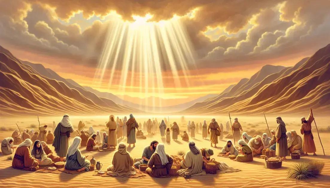 A Provisão de Maná no Deserto: Deus Cuida do Seu Povo na Jornada