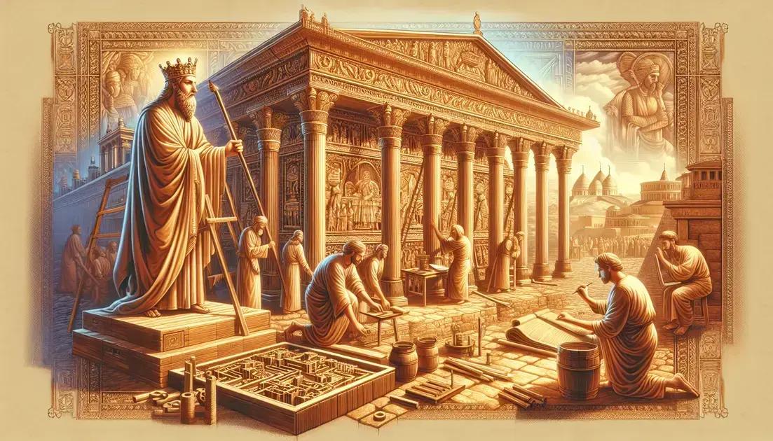 A Sabedoria de Salomão na Construção do Templo: Planejamento e Dedicação a Deus