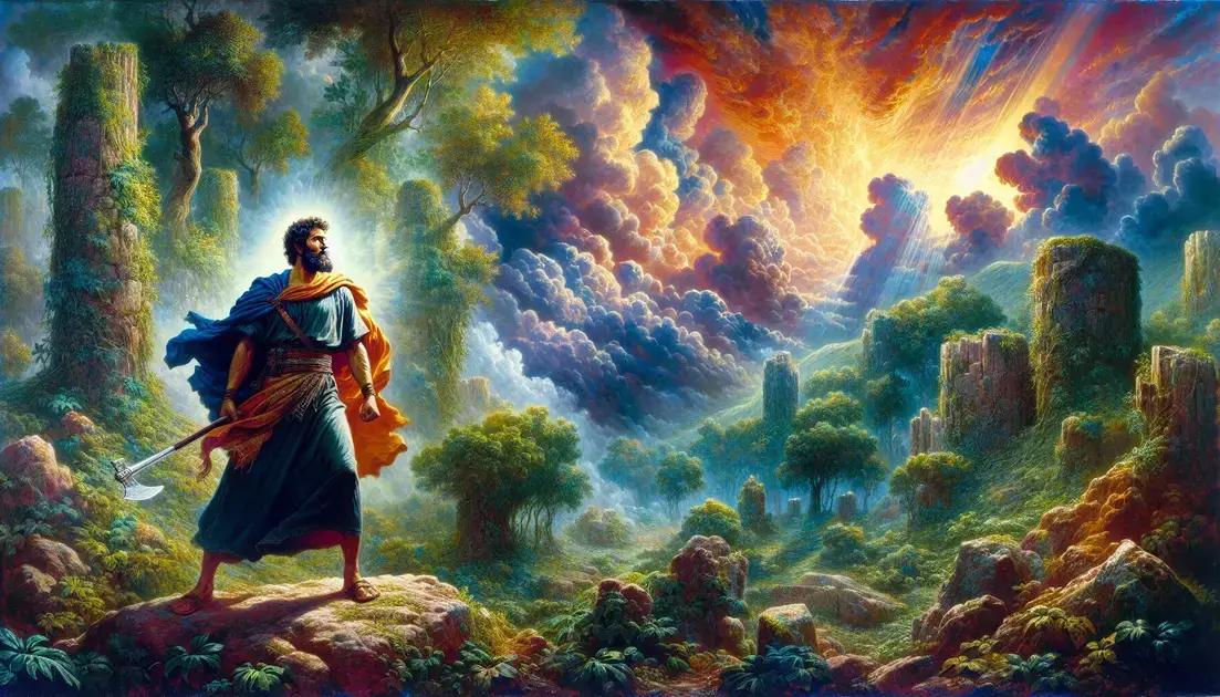 A Coragem de Elias no Monte Carmelo: Confrontando os Profetas de Baal