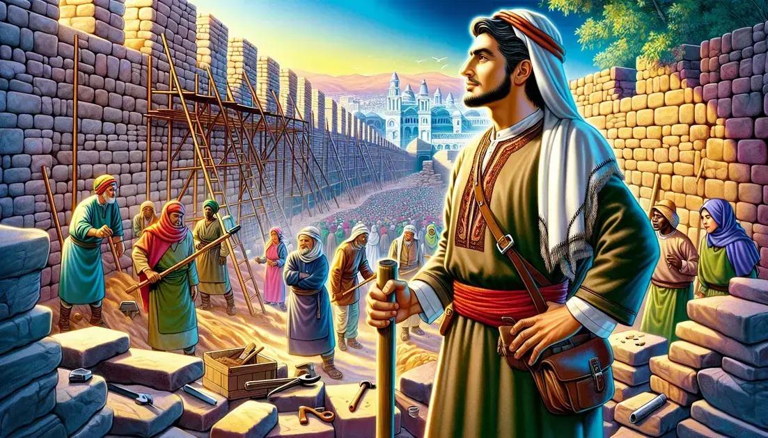 A Fé de Neemias: Reconstruindo os Muros de Jerusalém com Perseverança e Determinação