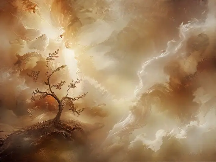 Imagem de Abraão olhando para as estrelas, simbolizando a fé e as promessas de Deus.