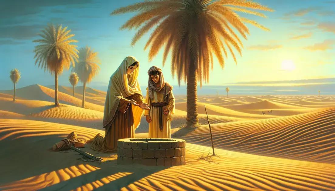 A Provisão de Deus para Agar e Ismael: Um Poço no Deserto