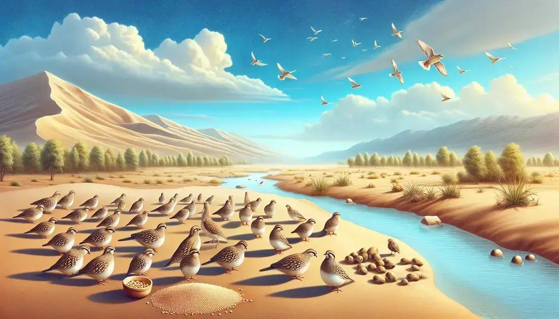 A Provisão de Deus para o Povo no Deserto: Maná, Codornizes e Água