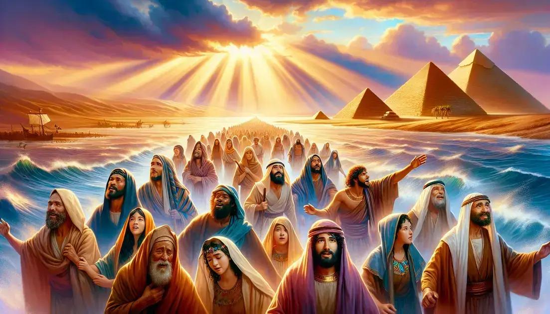 A Misericórdia de Deus para com os Filhos de Israel: Libertação da Escravidão no Egito