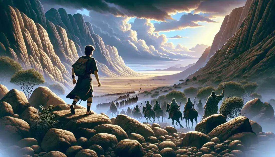 A Sabedoria de Davi: Fugindo de Saul e Confiando no Plano de Deus