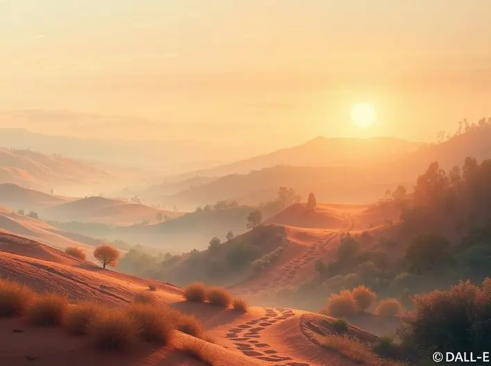 Imagem de pessoas caminhando em fé, simbolizando a abertura de portas impossíveis através da crença.