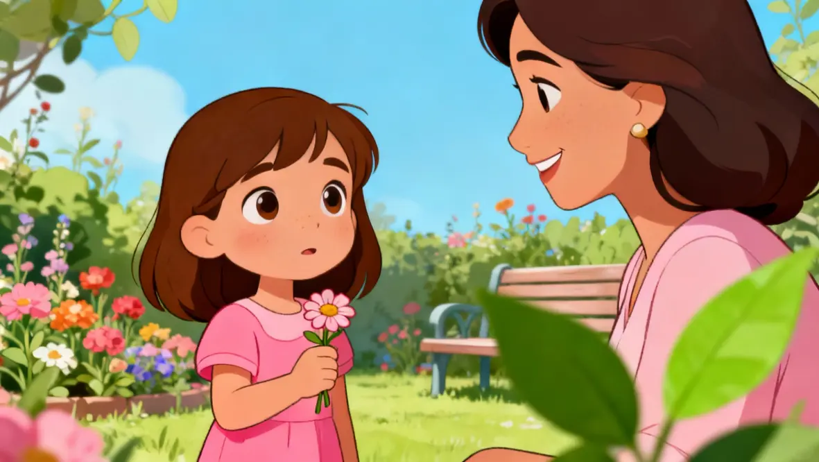 Criança orando e entregando suas preocupações a Deus, simbolizando confiança e paz.