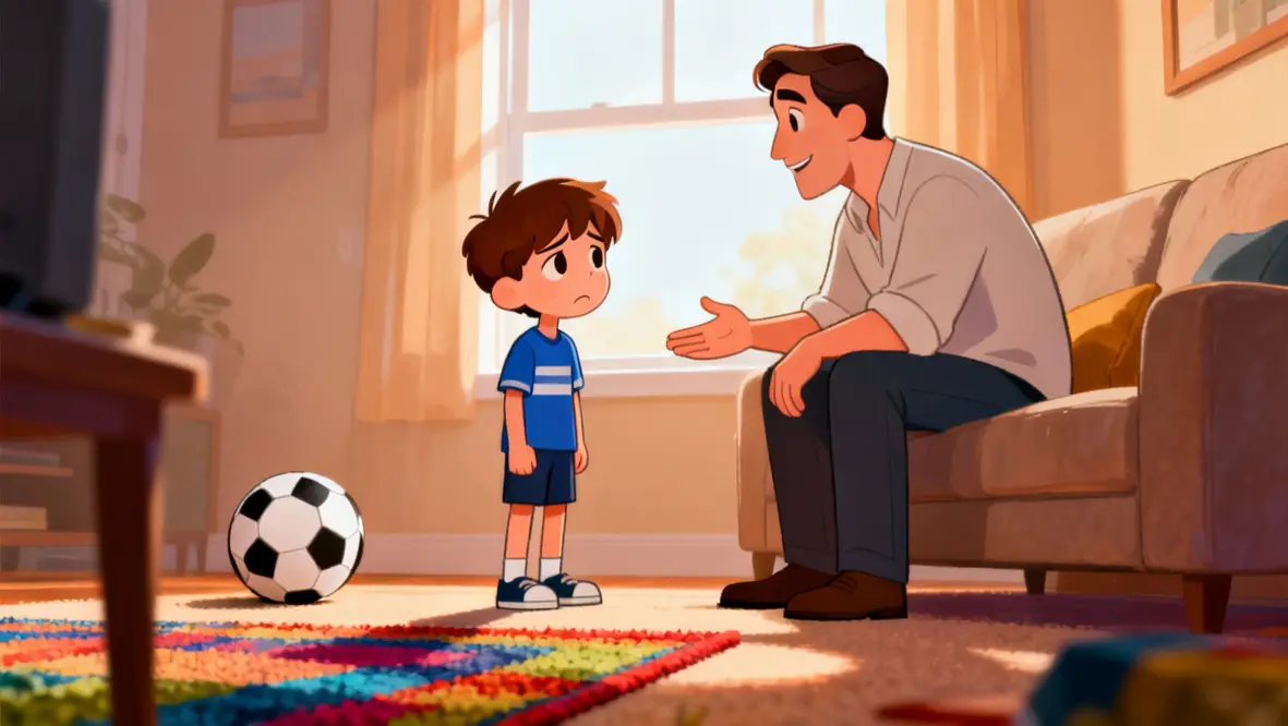 Crianças se olhando no espelho, refletindo sobre seu valor e amor de Deus.