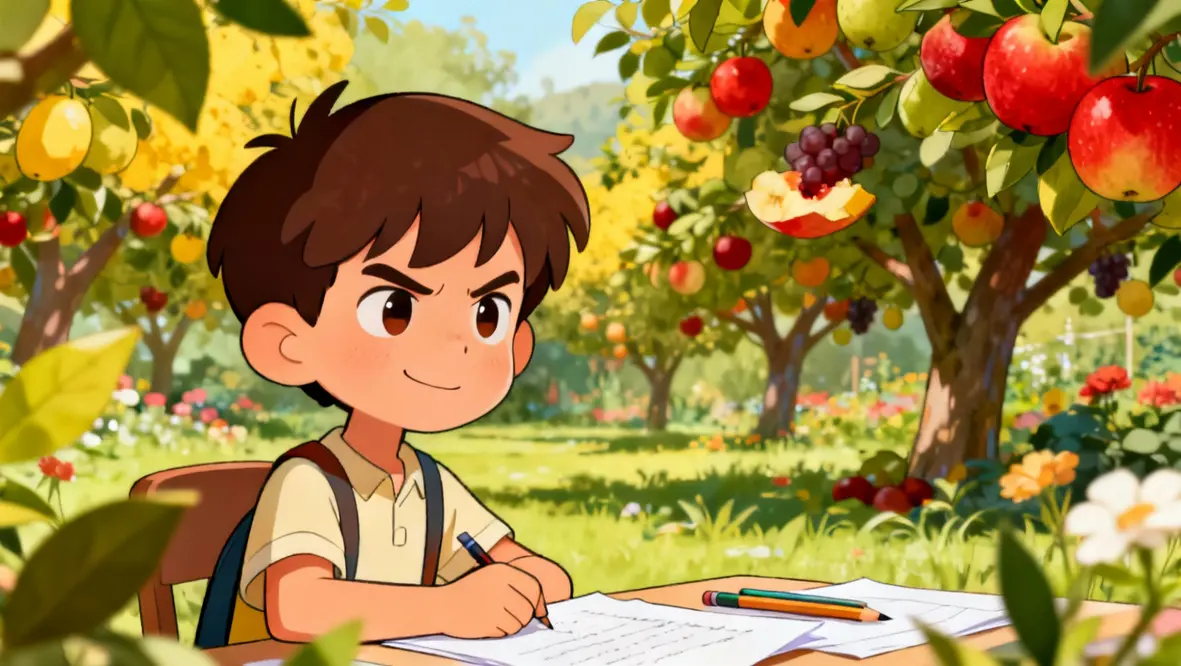 Criança orando e resistindo a tentações, simbolizando a força da fé em Deus.