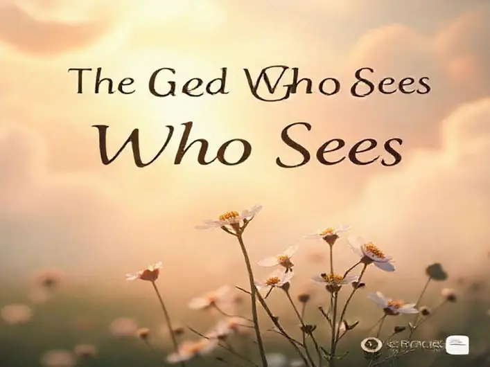 Imagem representativa de Deus observando com amor e cuidado, simbolizando a conexão espiritual.