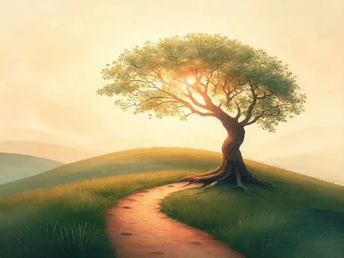 Criança ouvindo ensinamentos bíblicos em um ambiente familiar acolhedor.