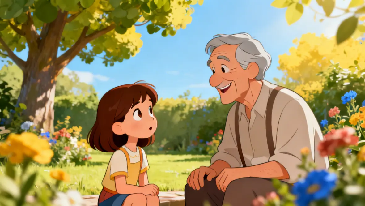 Criança orando e desenhando desafios, simbolizando a fé em Deus.