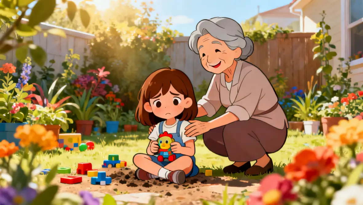 Criança desenhando um coração com sentimentos positivos, representando a importância de guardar o coração.