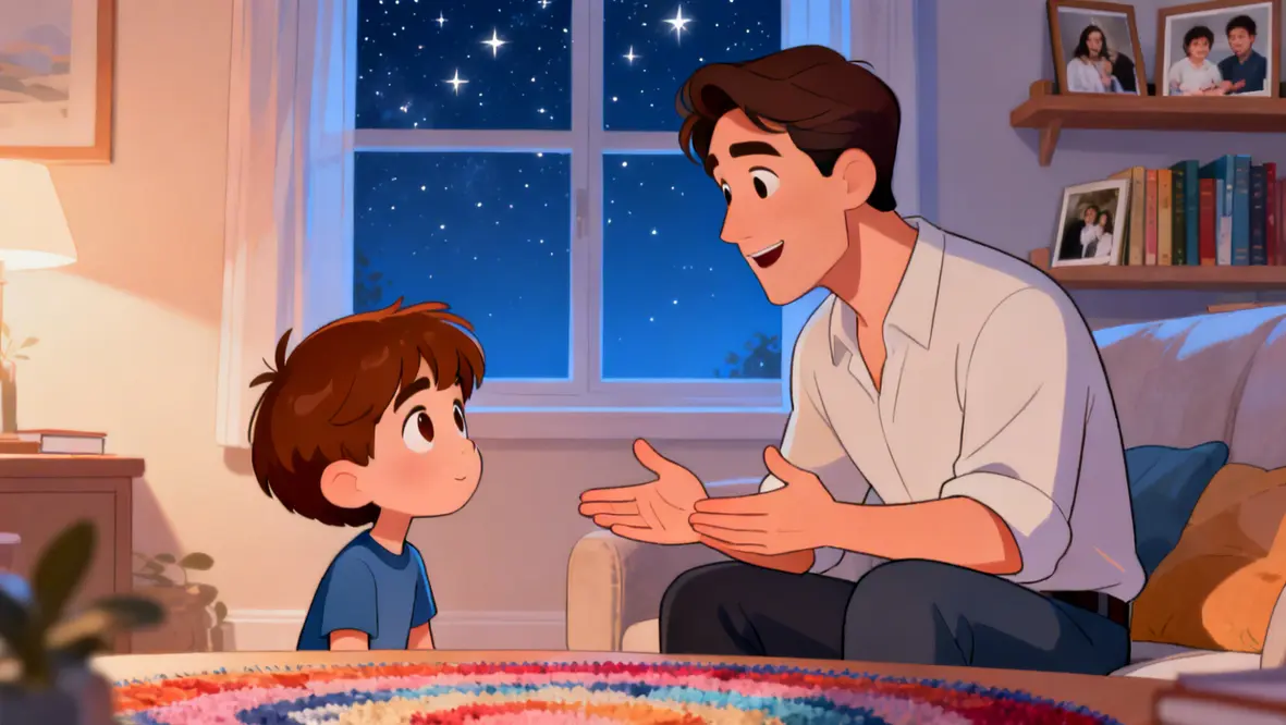 Criança sonhando e orando, simbolizando a fé e a esperança em realizar sonhos.