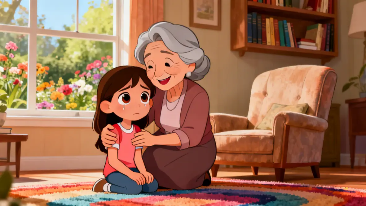 Crianças aprendendo sobre a importância de focar em suas próprias jornadas e confiar em Deus.