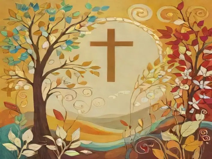 Imagem representando a comunhão entre cristãos, simbolizando fé e união em Cristo.