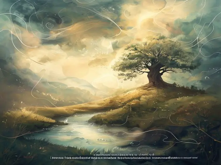 Imagem de uma pessoa orando em um ambiente tranquilo, simbolizando esperança e fé em Deus.