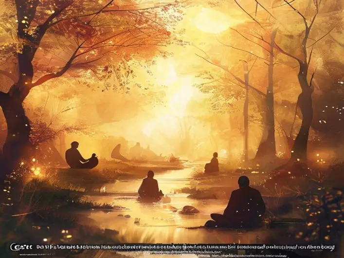 Imagem de uma pessoa meditando com a Bíblia, simbolizando a reflexão espiritual e o crescimento na fé.