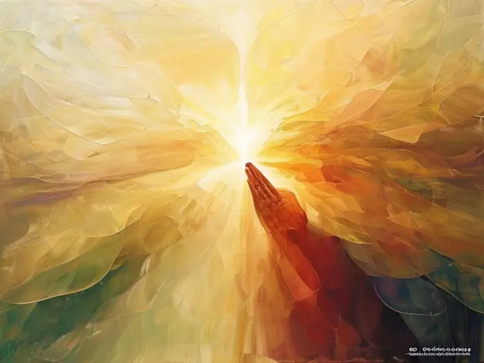 Representação do amor de Deus nas Escrituras, destacando versículos e práticas de amor ao próximo.