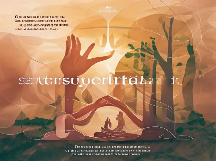 Imagem de uma pessoa orando em um ambiente tranquilo, refletindo sobre a espiritualidade e a conexão com Deus.