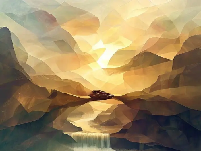 Imagem de uma pessoa orando em um ambiente tranquilo, simbolizando a fé e a confiança em Deus.