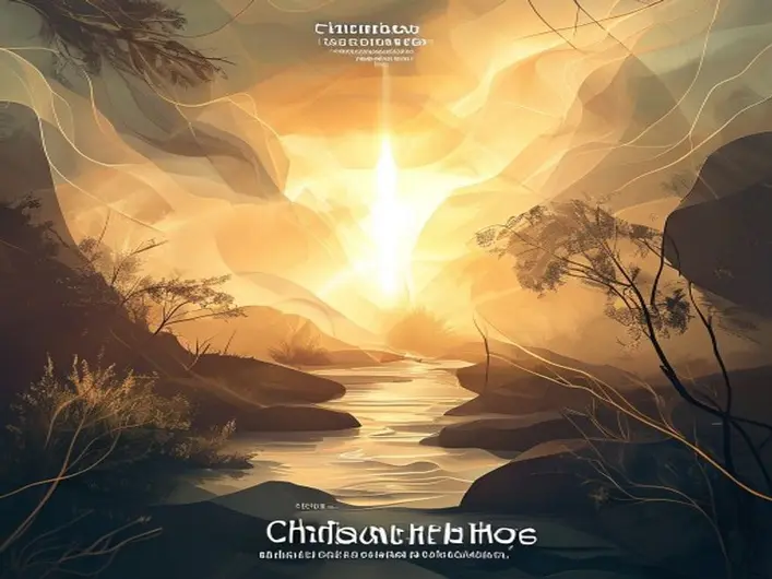Imagem de uma luz brilhante simbolizando a esperança cristã em meio à escuridão.