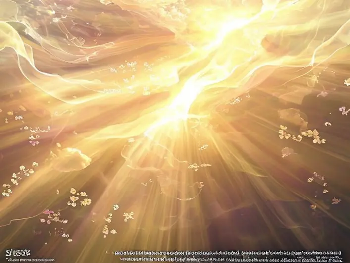 Imagem representando o despertar espiritual com luz divina iluminando um caminho.