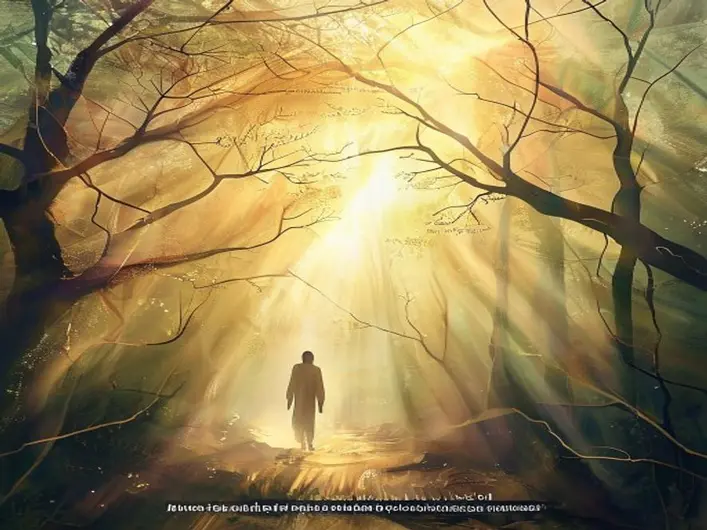Imagem de uma Bíblia aberta com luz suave, simbolizando a santidade e a presença de Deus na vida cristã.